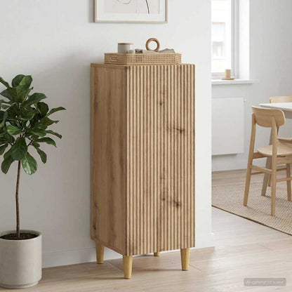 Credenza Rovere Artigianale 33 x 34,5 x 90 cm