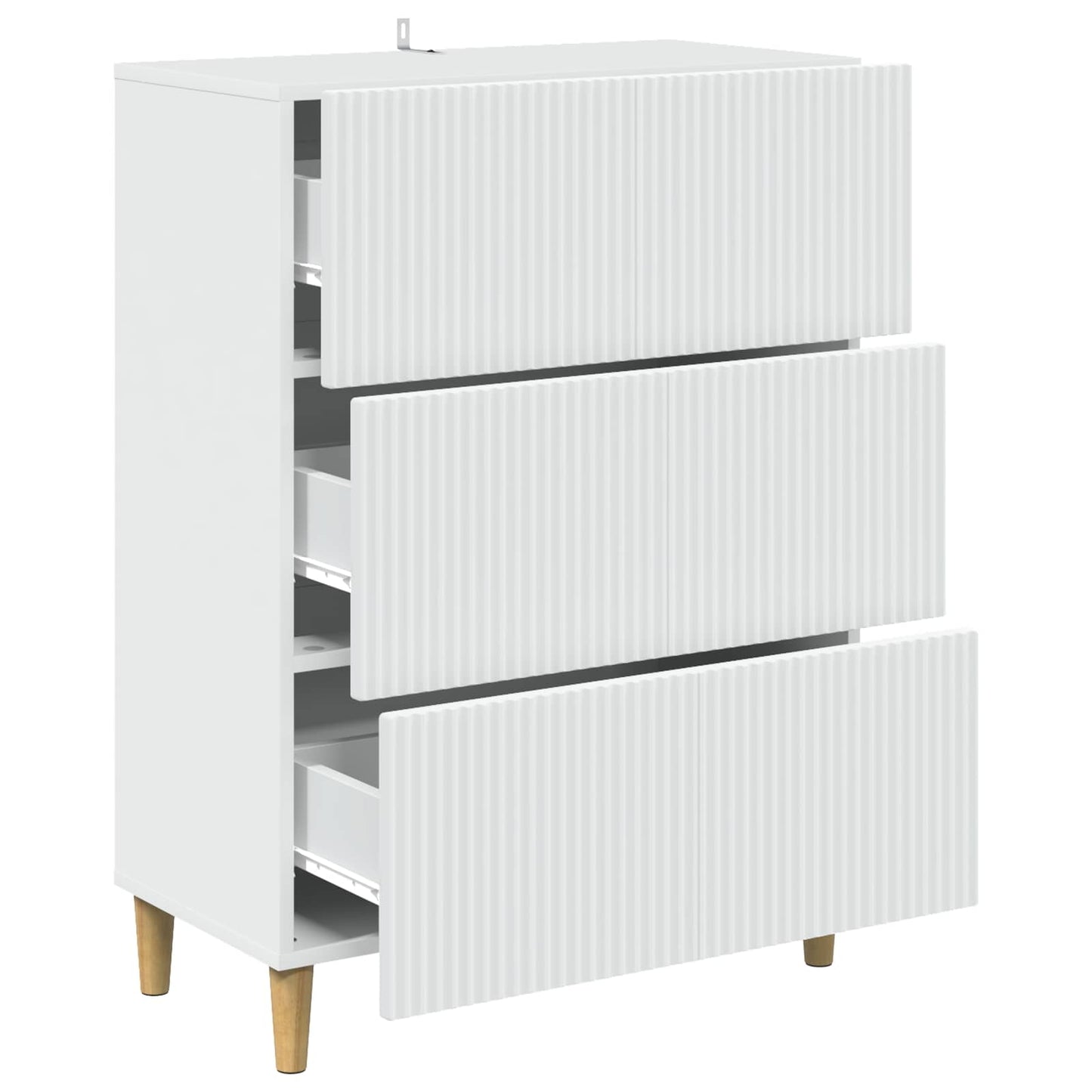 Mobile con Cassetti Bianco 66 x 34,5 x 90 cm | homemem39