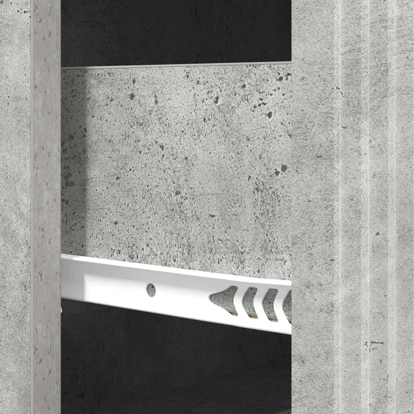 Mobile con Cassetti Grigio Cemento 66 x 34,5 x 90 cm | homemem39