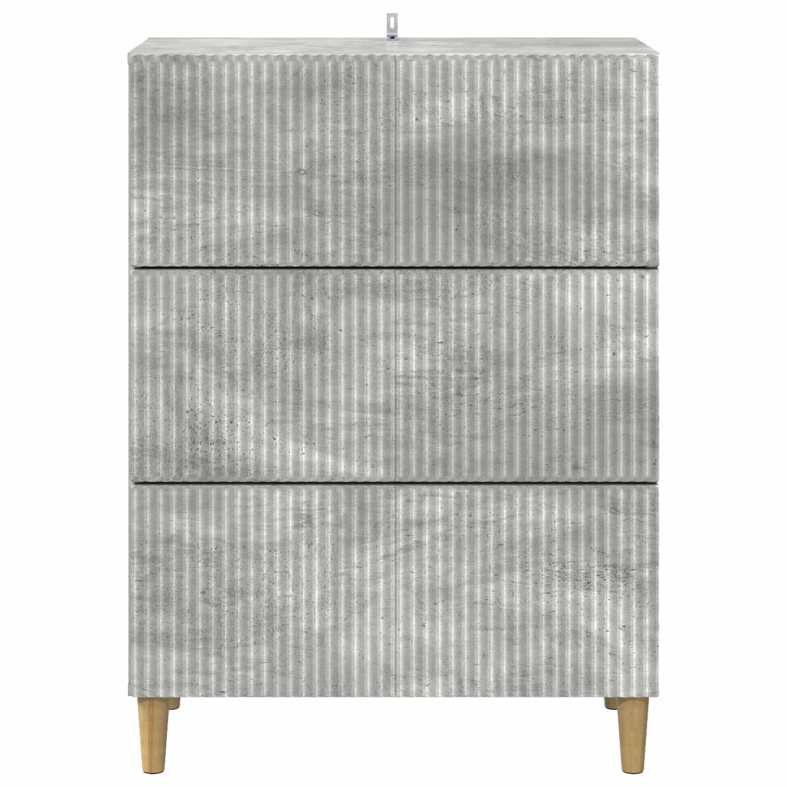Mobile con Cassetti Grigio Cemento 66 x 34,5 x 90 cm | homemem39