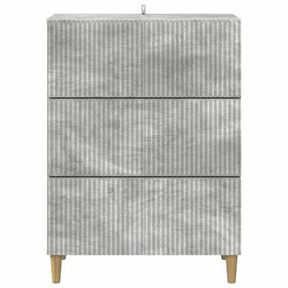 Mobile con Cassetti Grigio Cemento 66 x 34,5 x 90 cm | homemem39