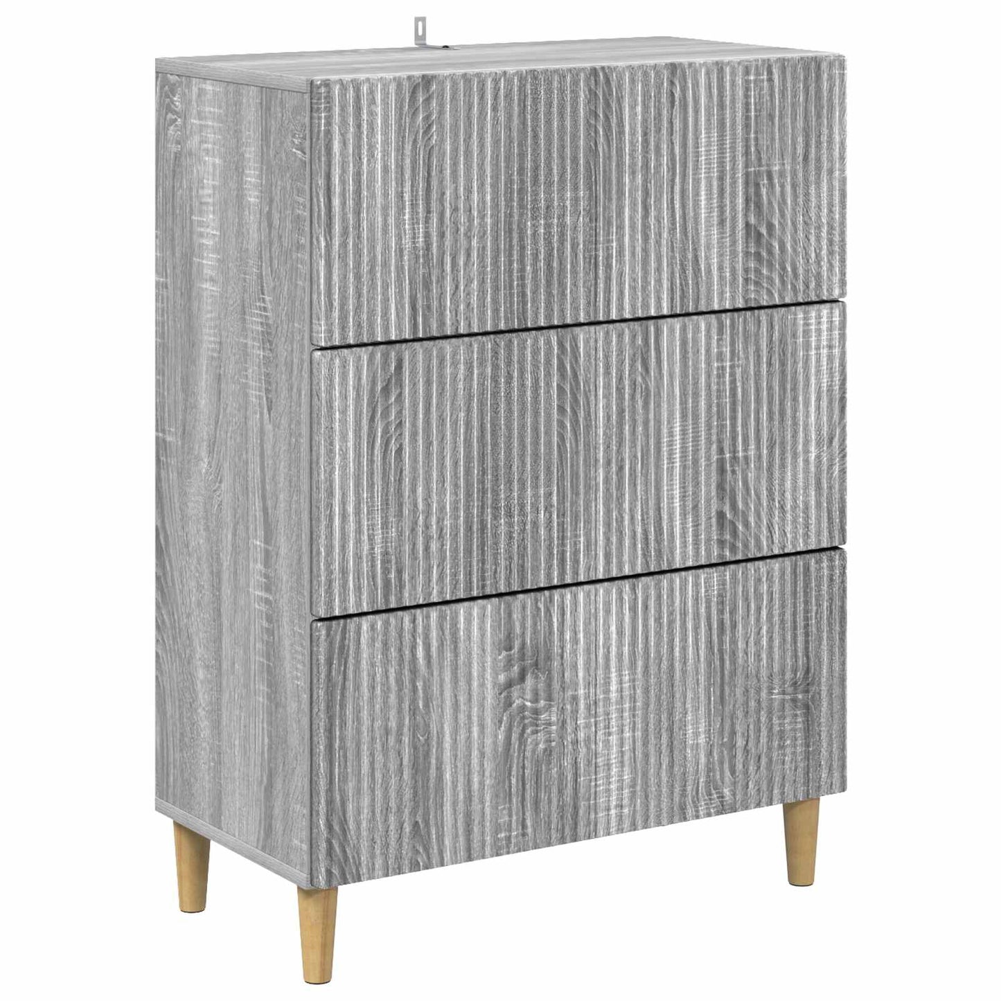 Mobile con Cassetti Grigio Sonoma 66 x 34,5 x 90 cm