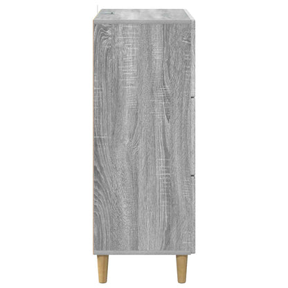 Mobile con Cassetti Grigio Sonoma 66 x 34,5 x 90 cm
