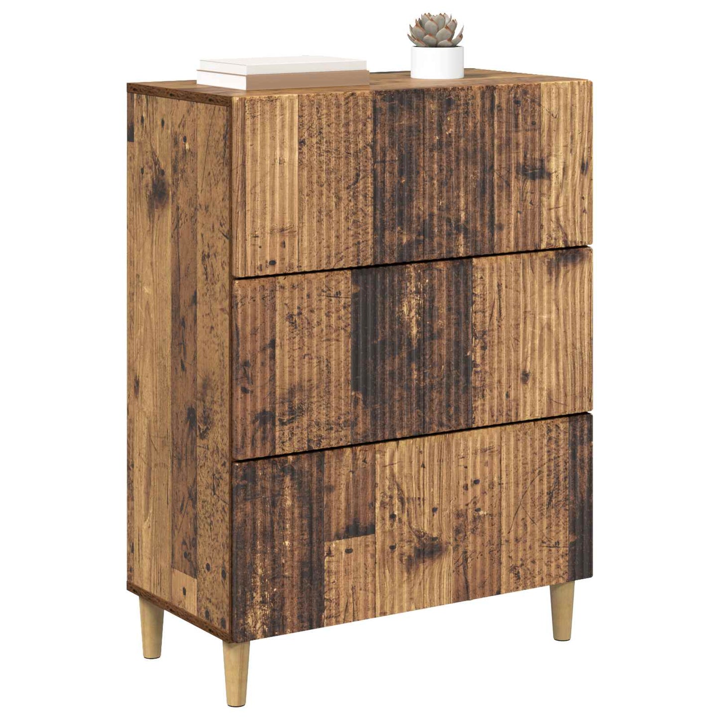 Mobile con Cassetti Legno antico 66 x 34,5 x 90 cm