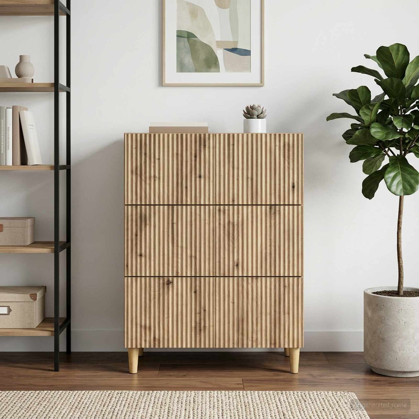 Mobile con Cassetti 66 x 34,5 x 90 cm Legno ingegnerizzato
