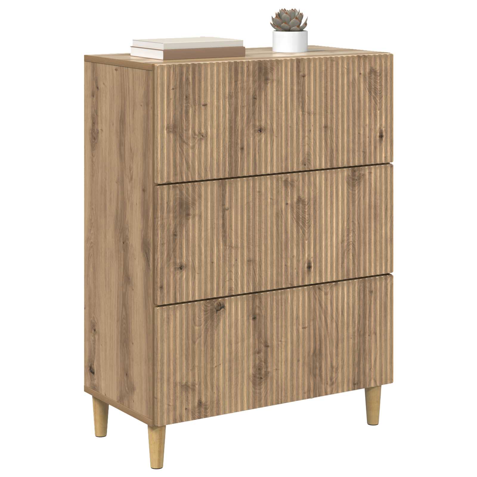 Mobile con Cassetti Rovere Artigianale 66 x 34,5 x 90 cm | homemem39