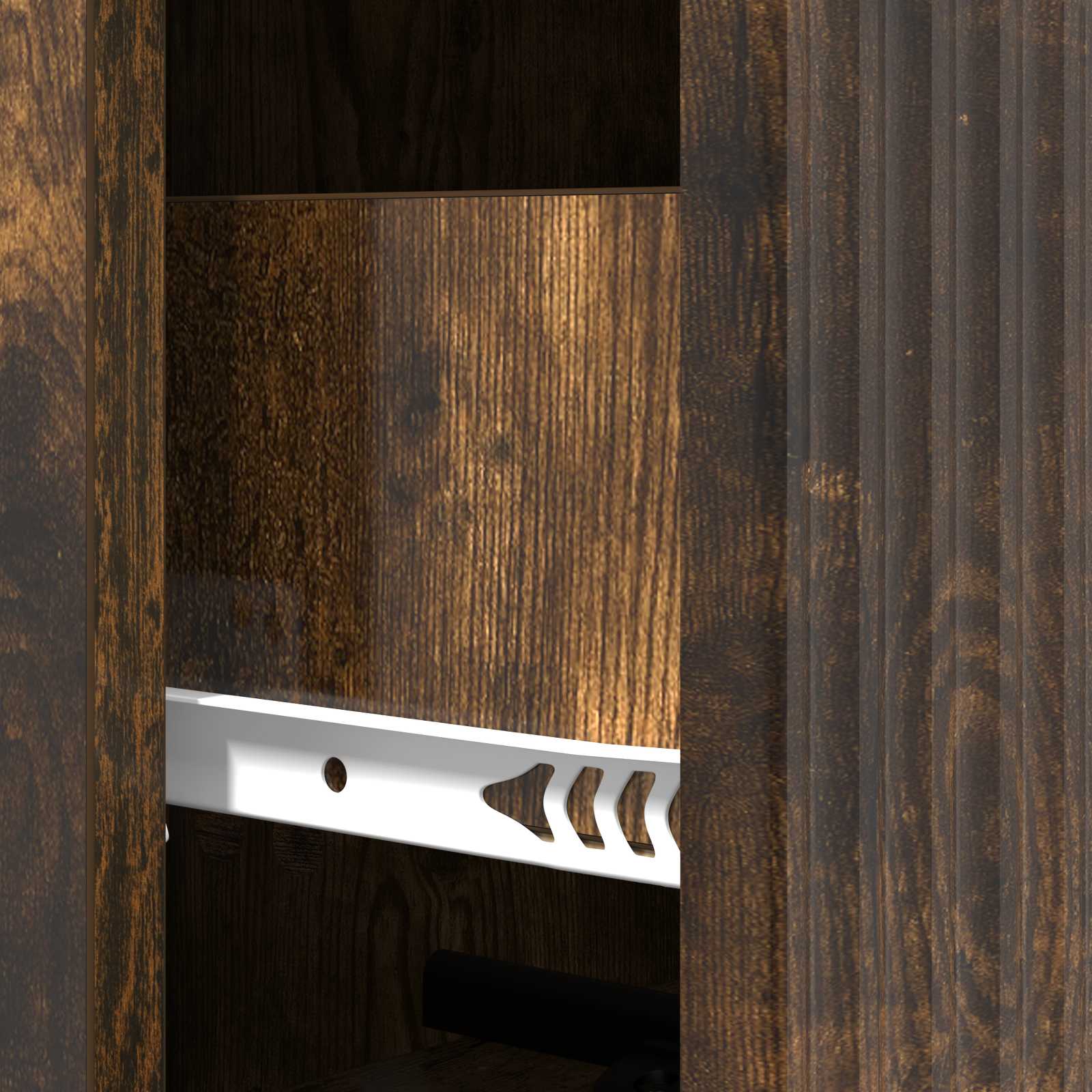 Mobile con Cassetti Rovere Fumo 33 x 34,5 x 90 cm | homemem39