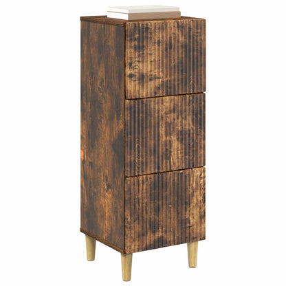 Mobile con Cassetti Rovere Fumo 33 x 34,5 x 90 cm