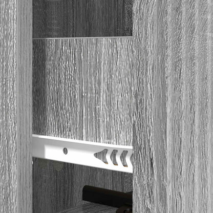 Mobile con Cassetti Grigio Sonoma 33 x 34,5 x 90 cm