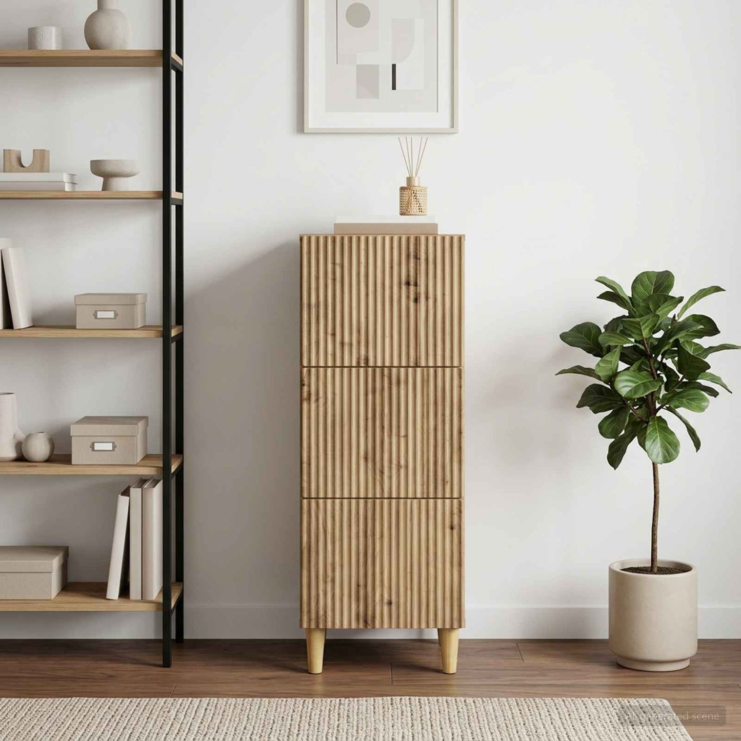 Mobile con Cassetti 33 x 34,5 x 90 cm Legno ingegnerizzato