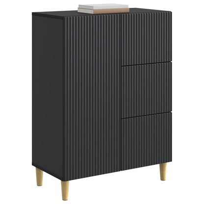 Credenza Nero 66 x 34,5 x 90 cm Legno ingegnerizzato | homemem39