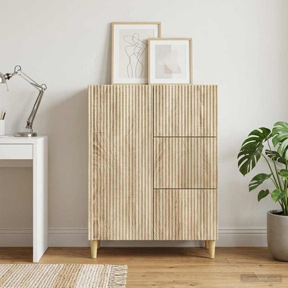 Credenza Rovere Sonoma 66 x 34,5 x 90 cm Legno ingegnerizzato