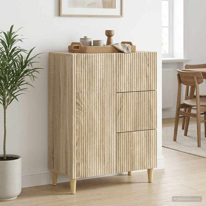 Credenza Rovere Sonoma 66 x 34,5 x 90 cm Legno ingegnerizzato