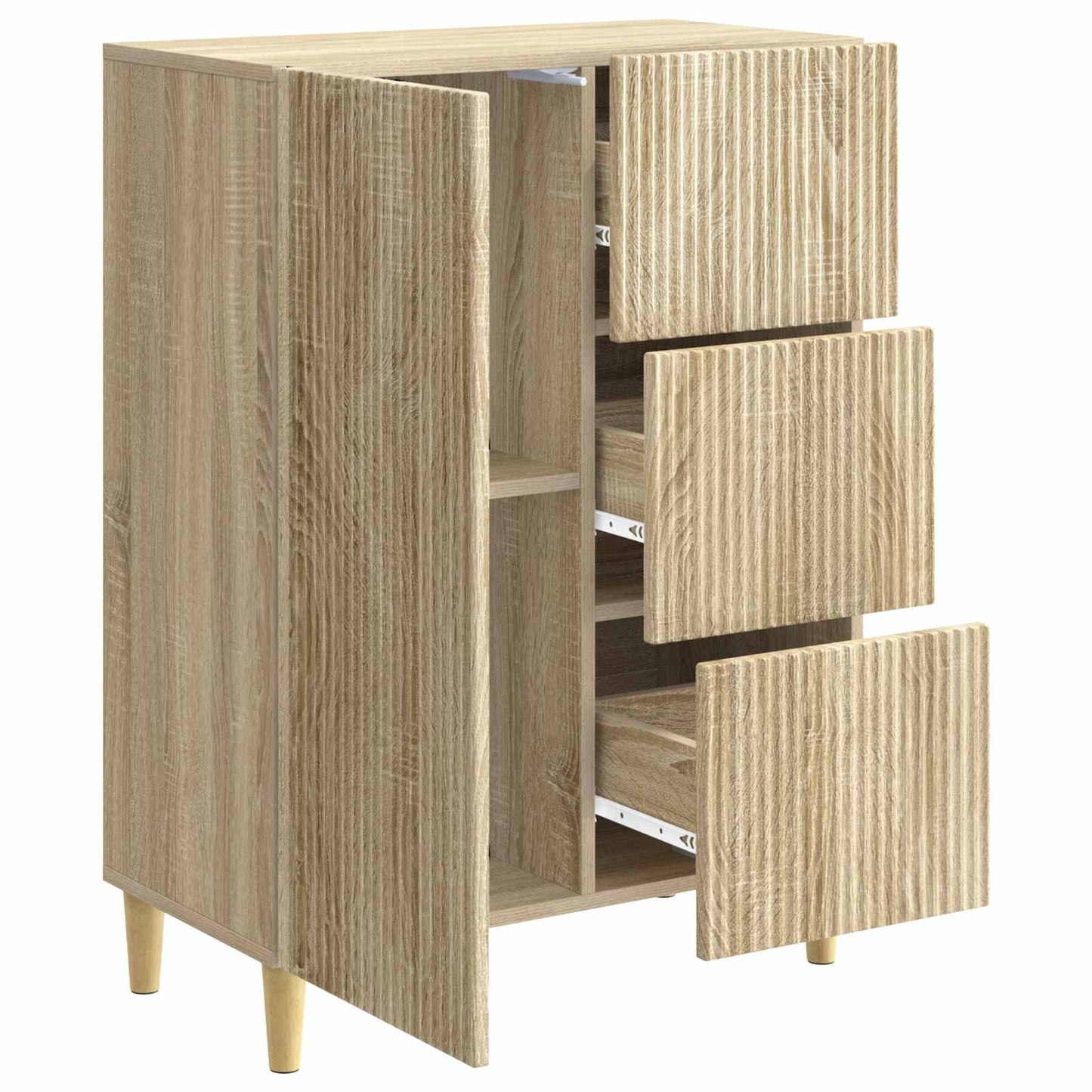 Credenza Rovere Sonoma 66 x 34,5 x 90 cm Legno ingegnerizzato | homemem39