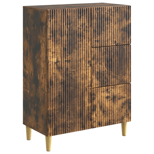 Credenza Rovere Fumo 66 x 34,5 x 90 cm Legno ingegnerizzato
