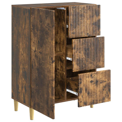 Credenza Rovere Fumo 66 x 34,5 x 90 cm Legno ingegnerizzato