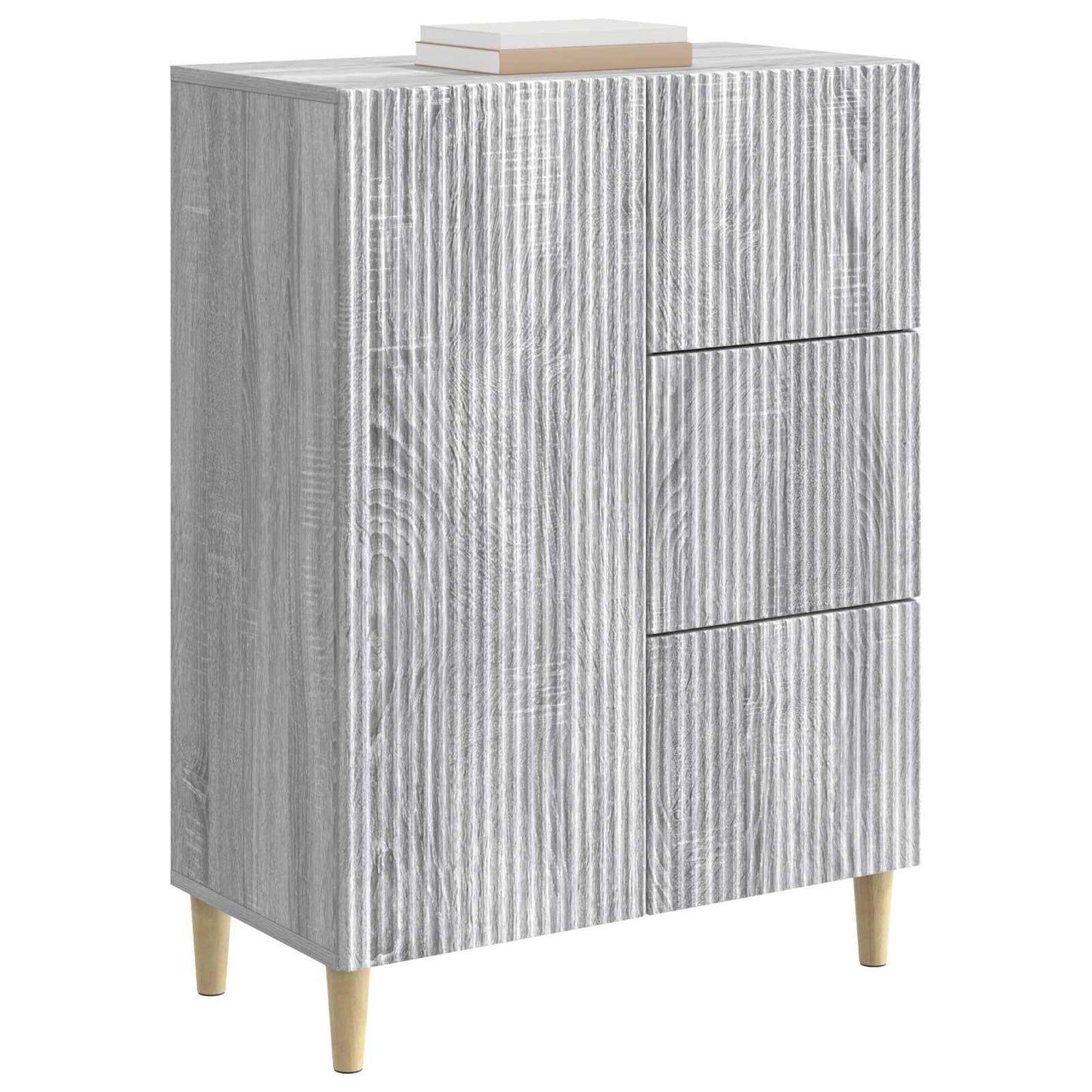 Credenza Grigio Sonoma 66 x 34,5 x 90 cm Legno ingegnerizzato