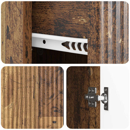 Credenza Legno antico 66 x 34,5 x 90 cm Legno ingegnerizzato