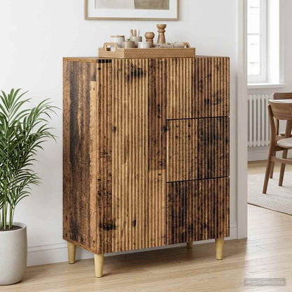 Credenza Legno antico 66 x 34,5 x 90 cm Legno ingegnerizzato