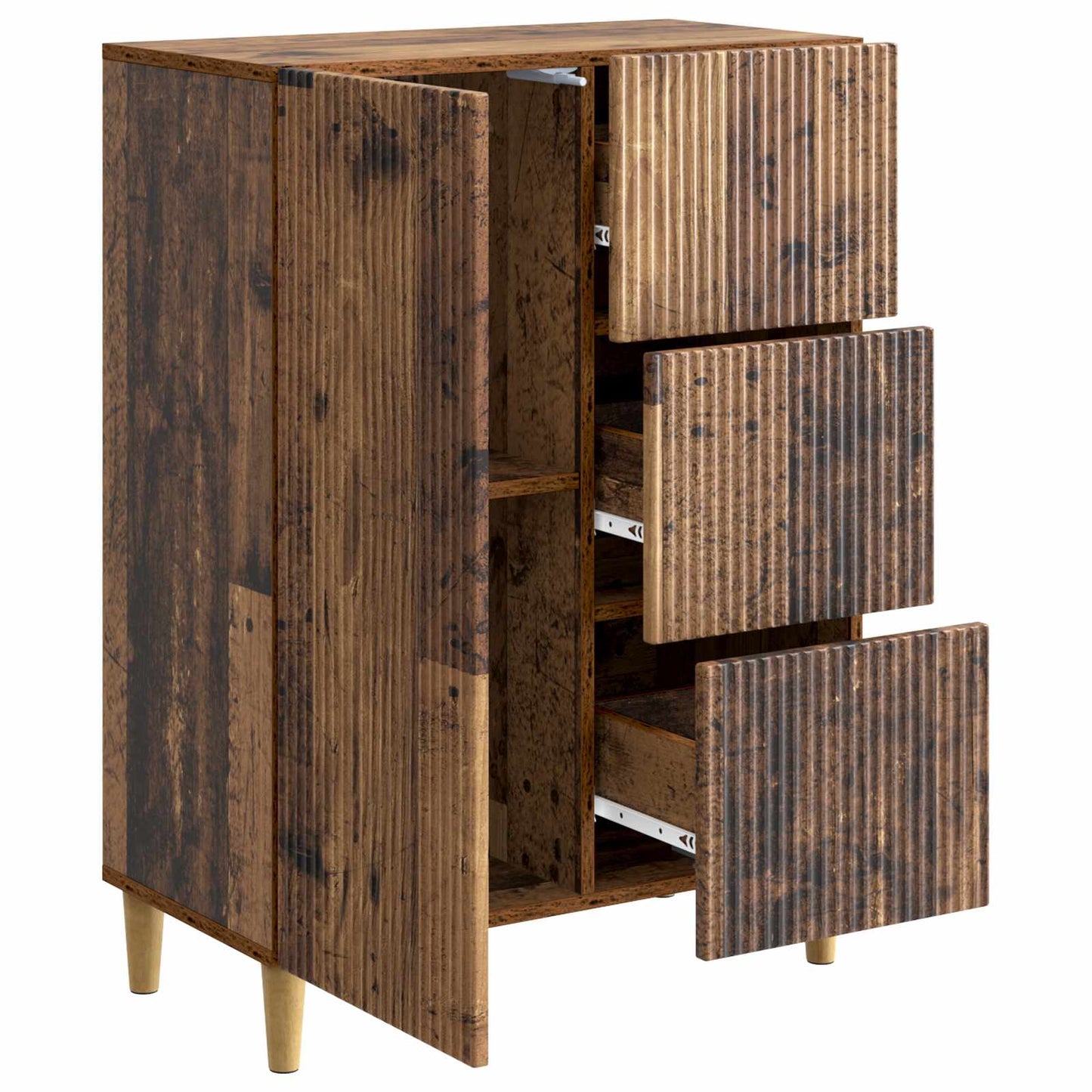 Credenza Legno antico 66 x 34,5 x 90 cm Legno ingegnerizzato