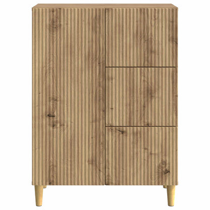 Credenza con cassetto Rovere Artigianale 66 x 34,5 x 90 cm | homemem39
