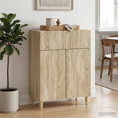 Credenza Rovere Sonoma 66 x 34,5 x 90 cm Legno ingegnerizzato
