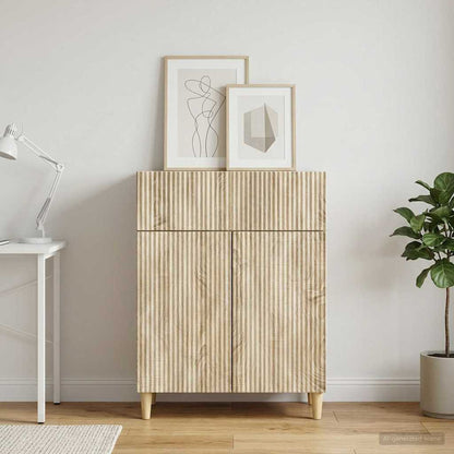 Credenza Rovere Sonoma 66 x 34,5 x 90 cm Legno ingegnerizzato