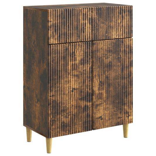 Credenza Rovere Fumo 66 x 34,5 x 90 cm Legno ingegnerizzato
