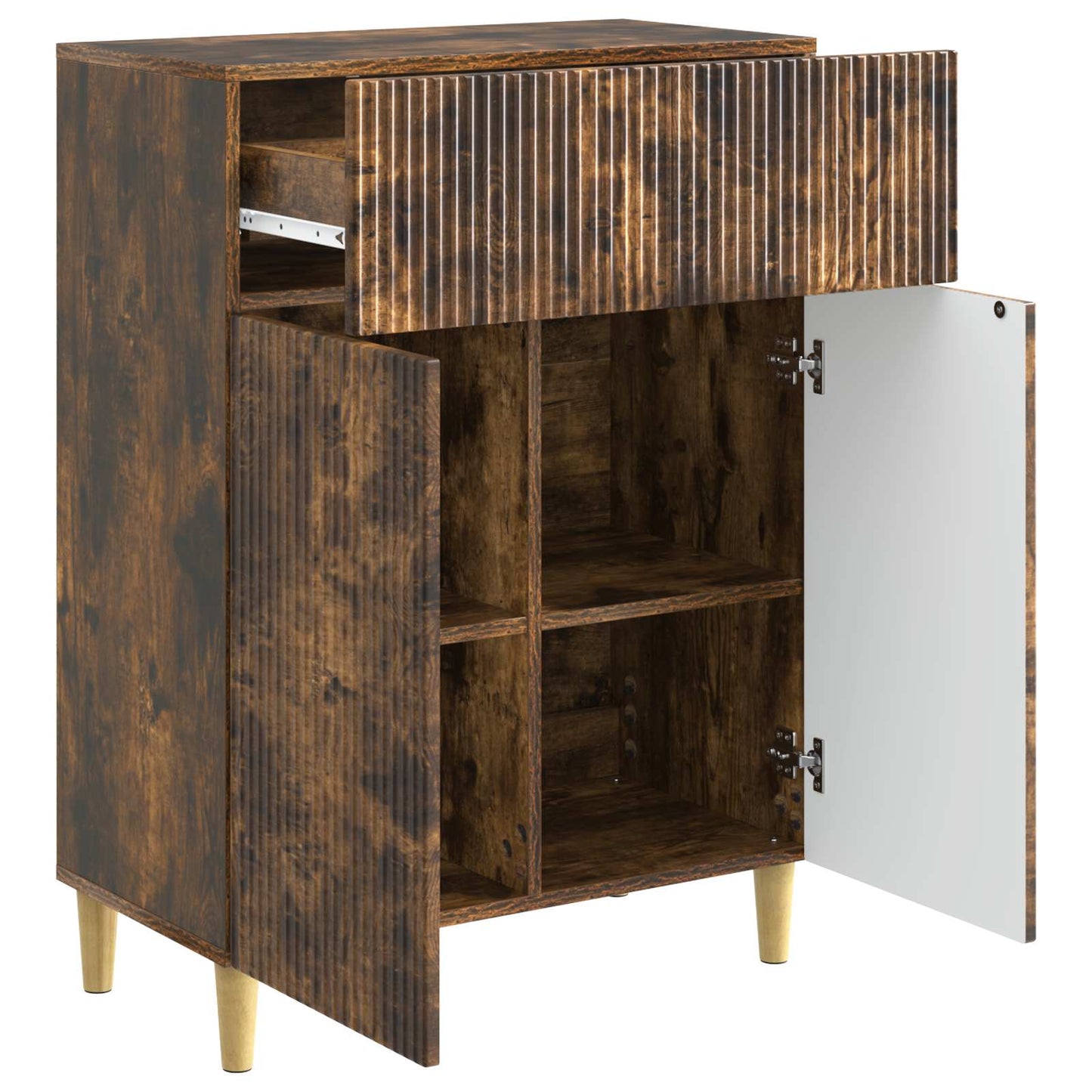 Credenza Rovere Fumo 66 x 34,5 x 90 cm Legno ingegnerizzato | homemem39