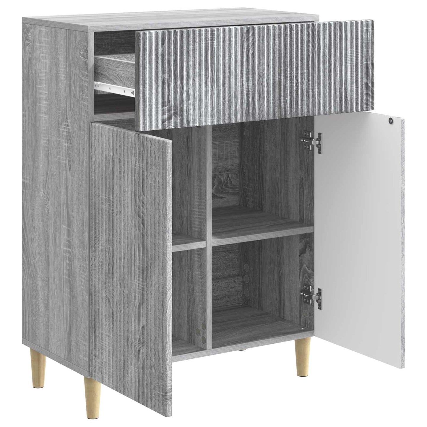 Credenza Grigio Sonoma 66 x 34,5 x 90 cm Legno ingegnerizzato | homemem39