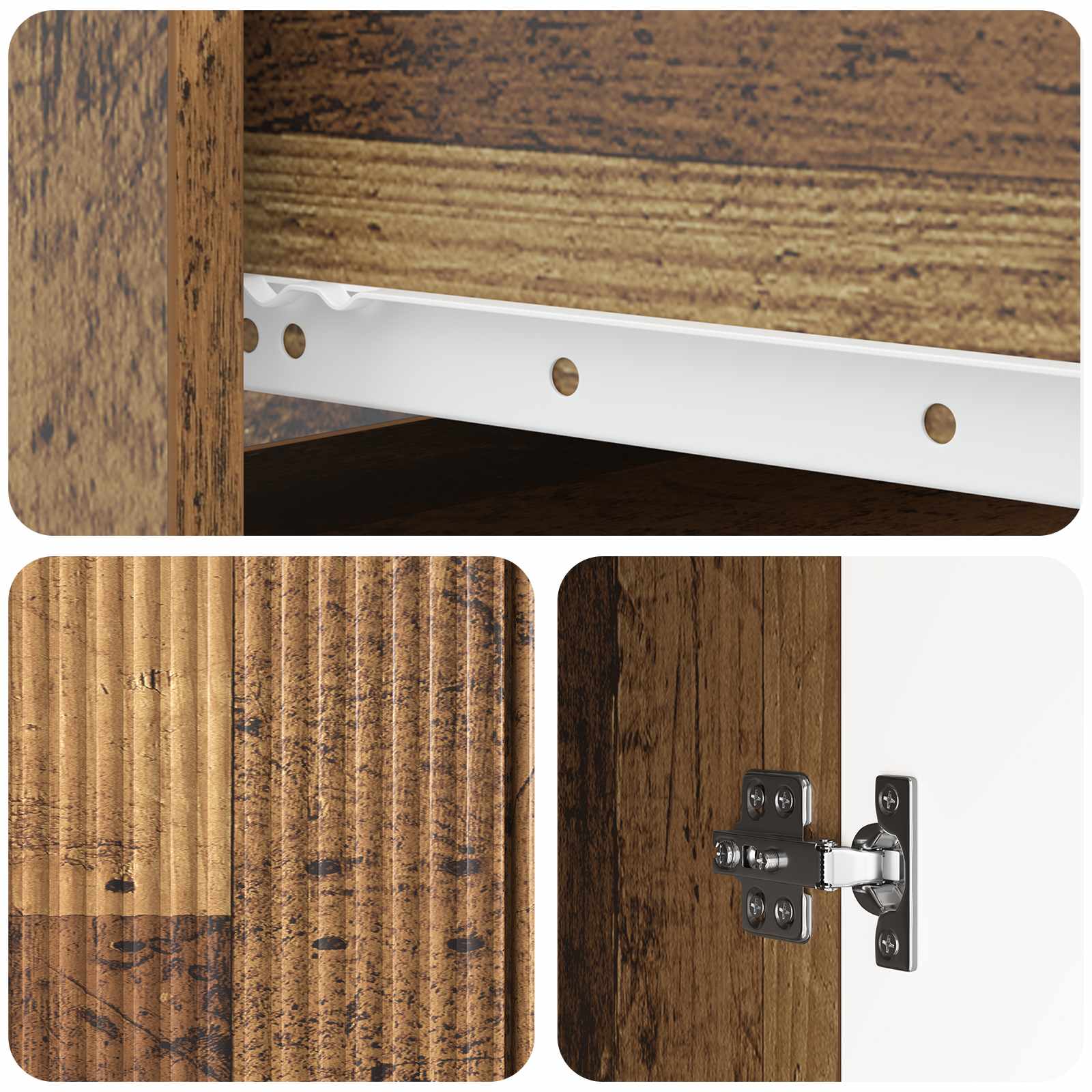 Credenza Legno antico 66 x 34,5 x 90 cm Legno ingegnerizzato | homemem39