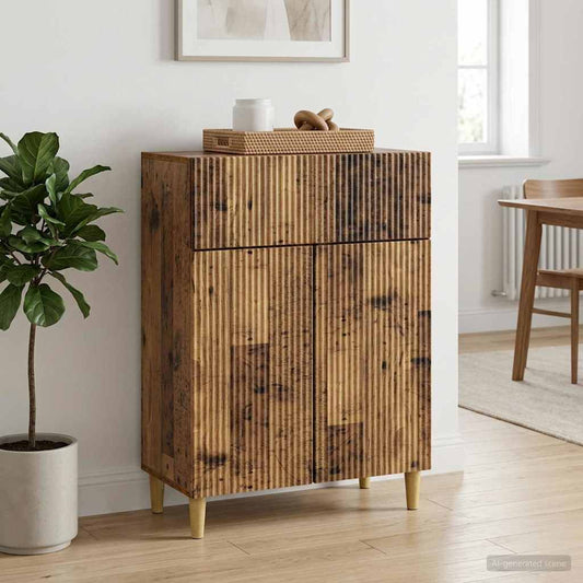 Credenza Legno antico 66 x 34,5 x 90 cm Legno ingegnerizzato