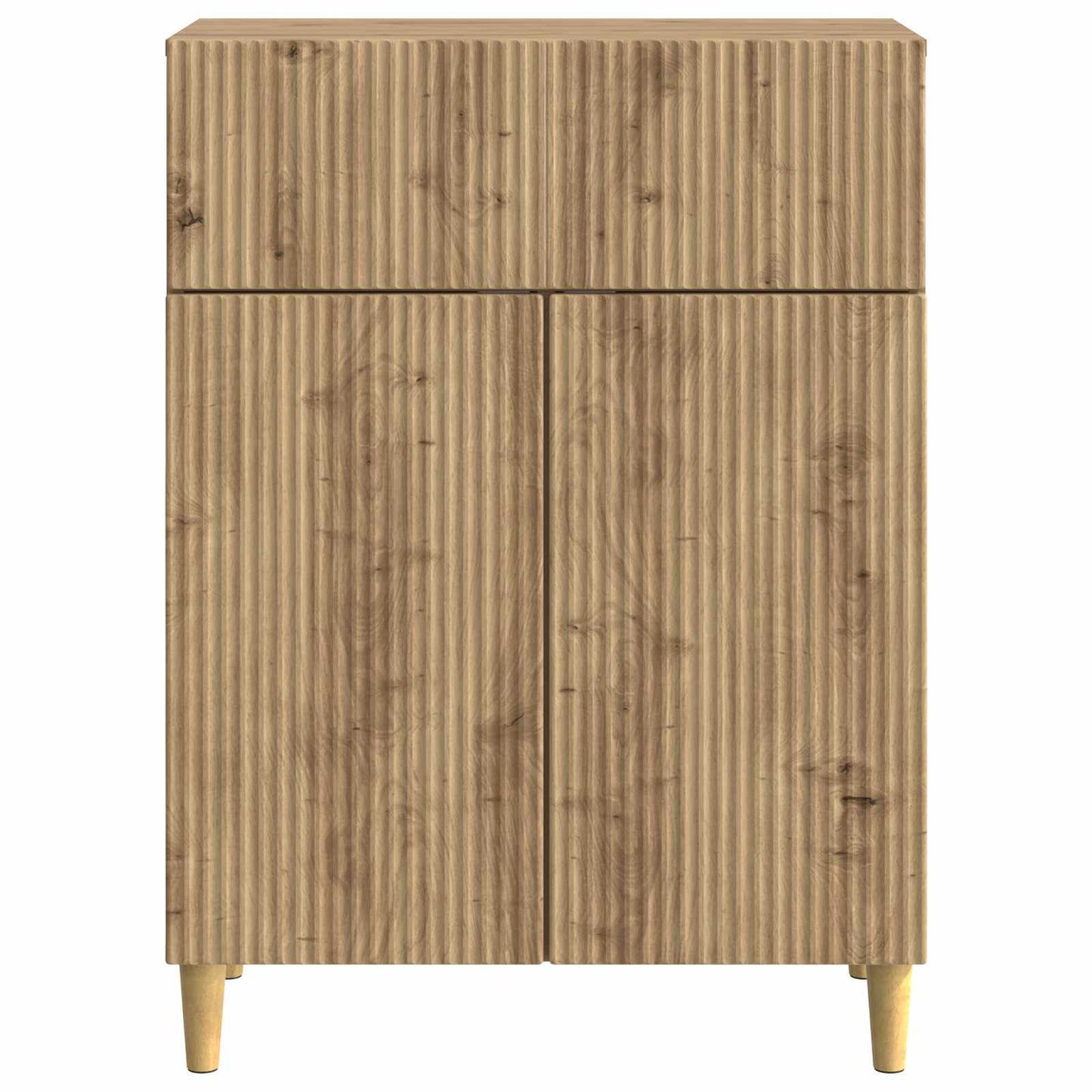 Credenza con cassetto Rovere Artigianale 66 x 34,5 x 90 cm | homemem39