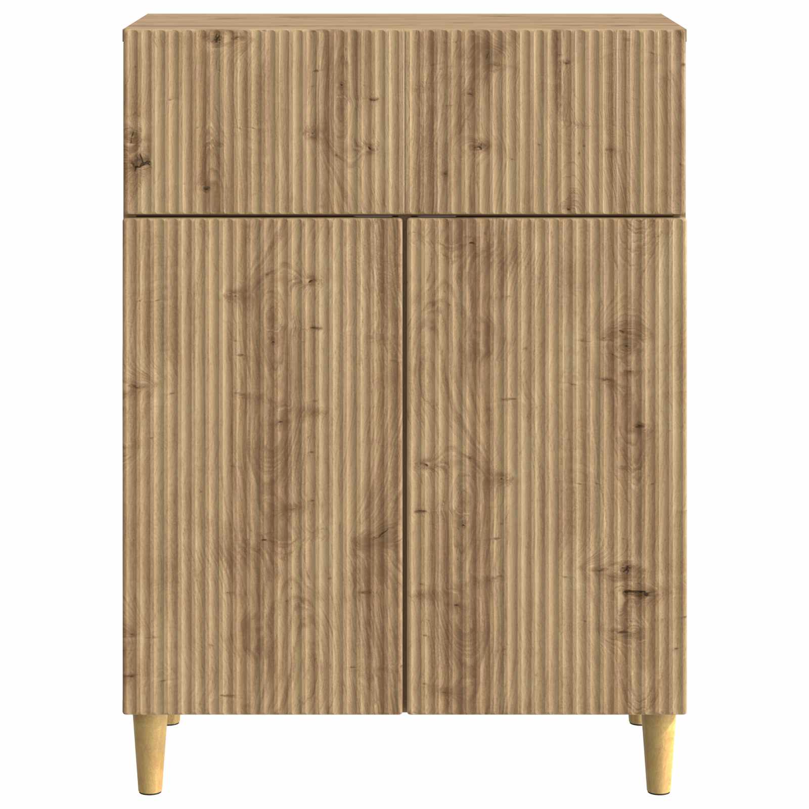 Credenza con cassetto Rovere Artigianale 66 x 34,5 x 90 cm | homemem39