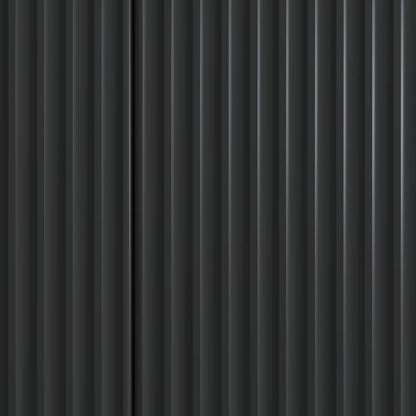 Credenza Nero 89 x 34,5 x 80 cm Legno ingegnerizzato
