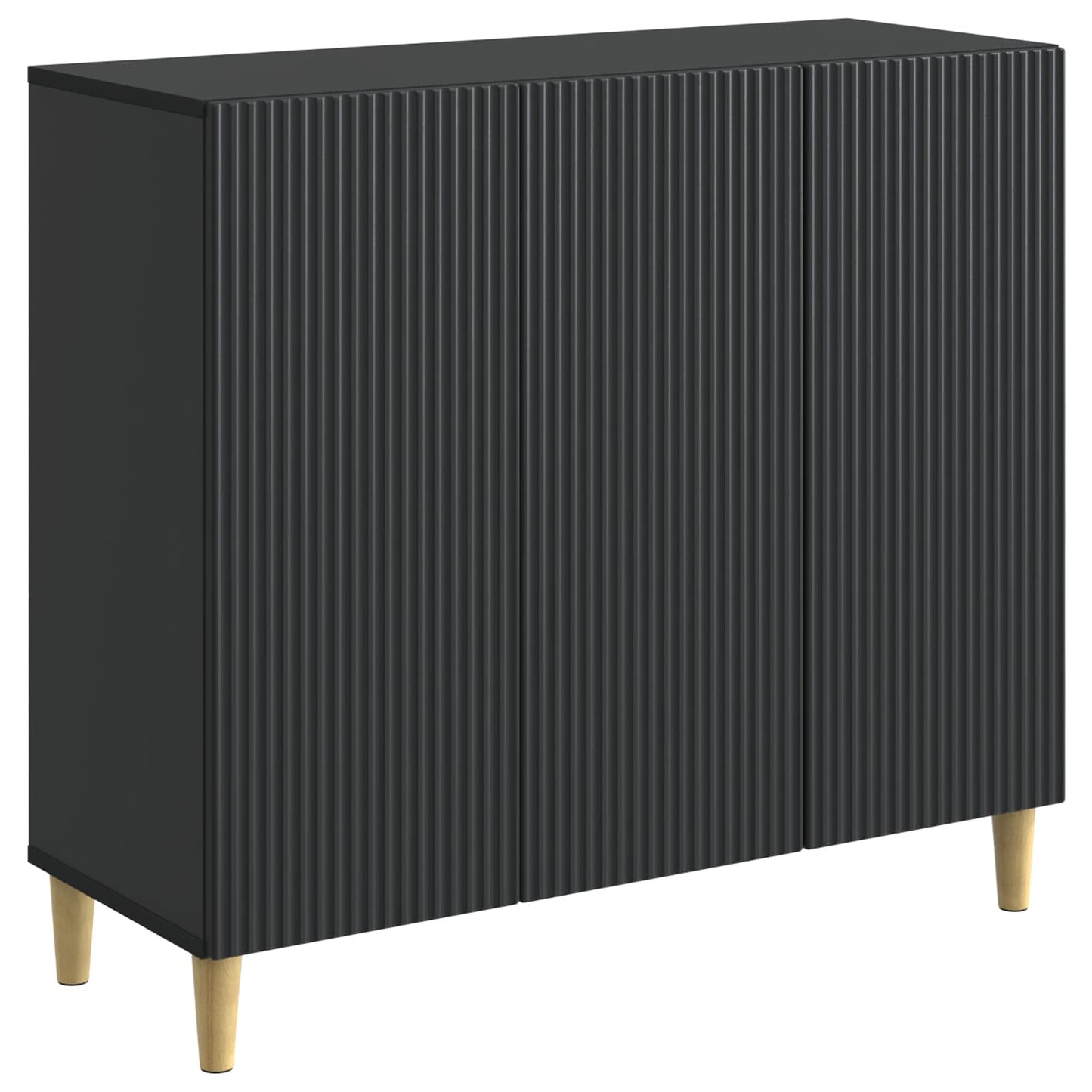 Credenza Nero 89 x 34,5 x 80 cm Legno ingegnerizzato | homemem39