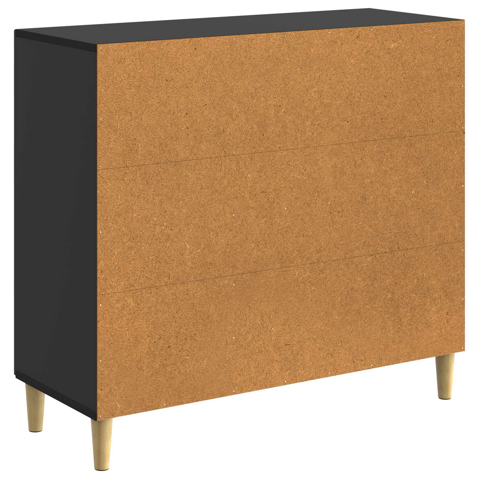 Credenza Nero 89 x 34,5 x 80 cm Legno ingegnerizzato | homemem39