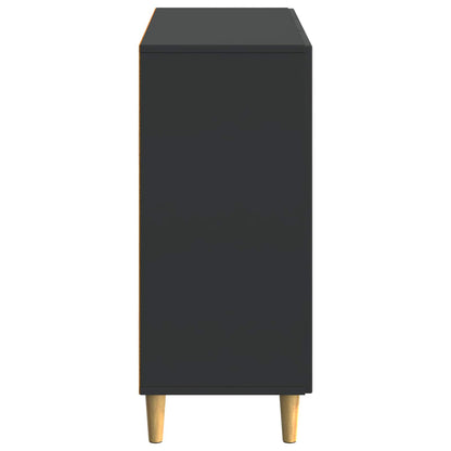 Credenza Nero 89 x 34,5 x 80 cm Legno ingegnerizzato | homemem39