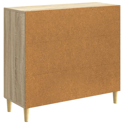 Credenza Rovere Sonoma 89 x 34,5 x 80 cm Legno ingegnerizzato | homemem39