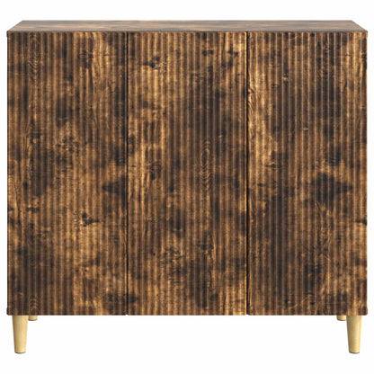 Credenza Rovere Fumo 89 x 34,5 x 80 cm Legno ingegnerizzato | homemem39