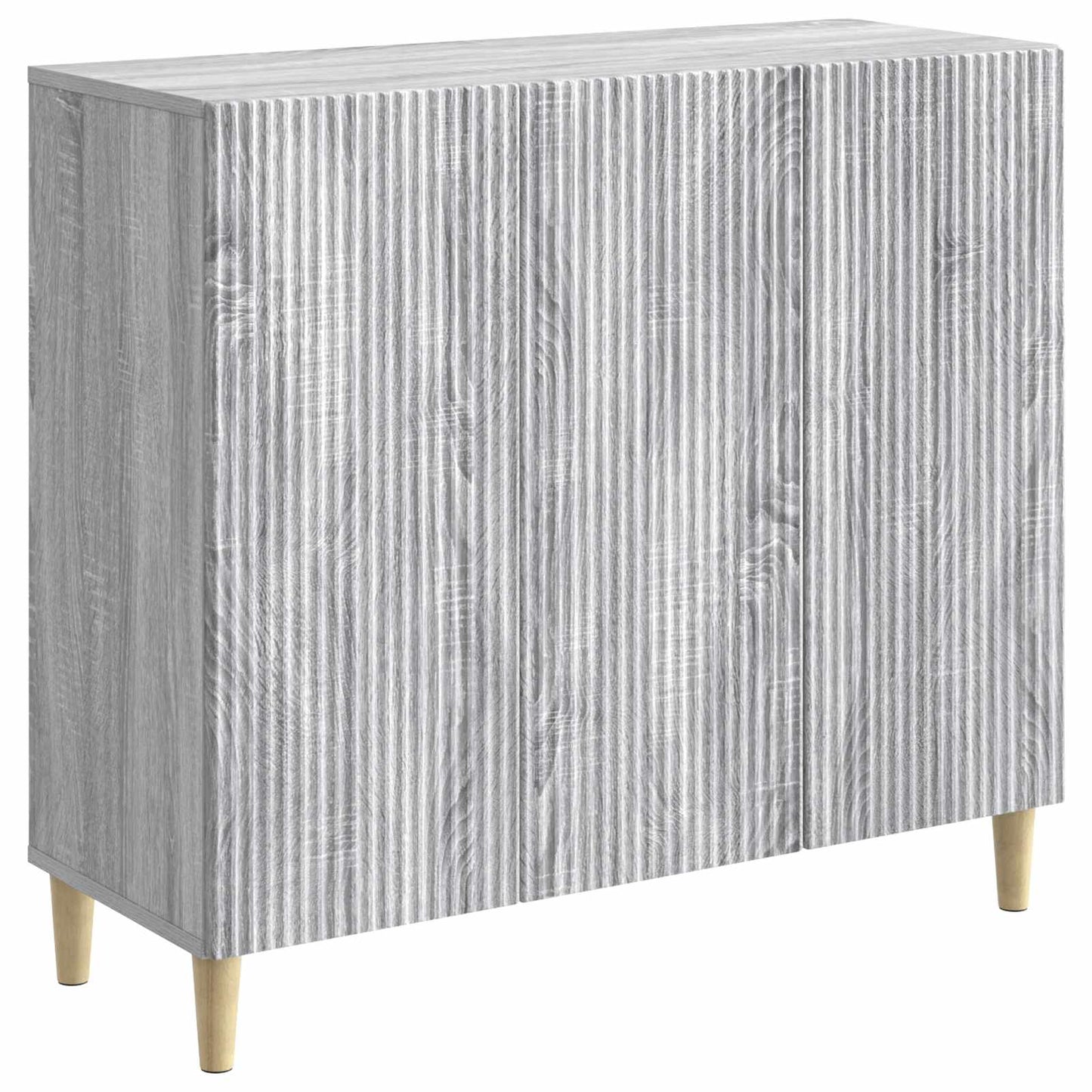 Credenza Grigio Sonoma 89 x 34,5 x 80 cm Legno ingegnerizzato | homemem39