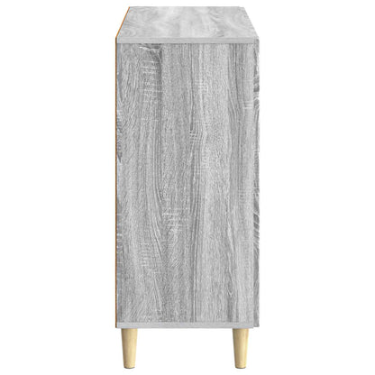 Credenza Grigio Sonoma 89 x 34,5 x 80 cm Legno ingegnerizzato | homemem39