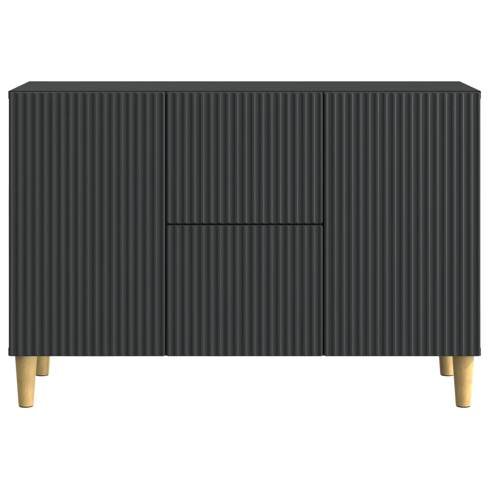 Credenza Nero 89 x 34,5 x 60 cm Legno ingegnerizzato | homemem39