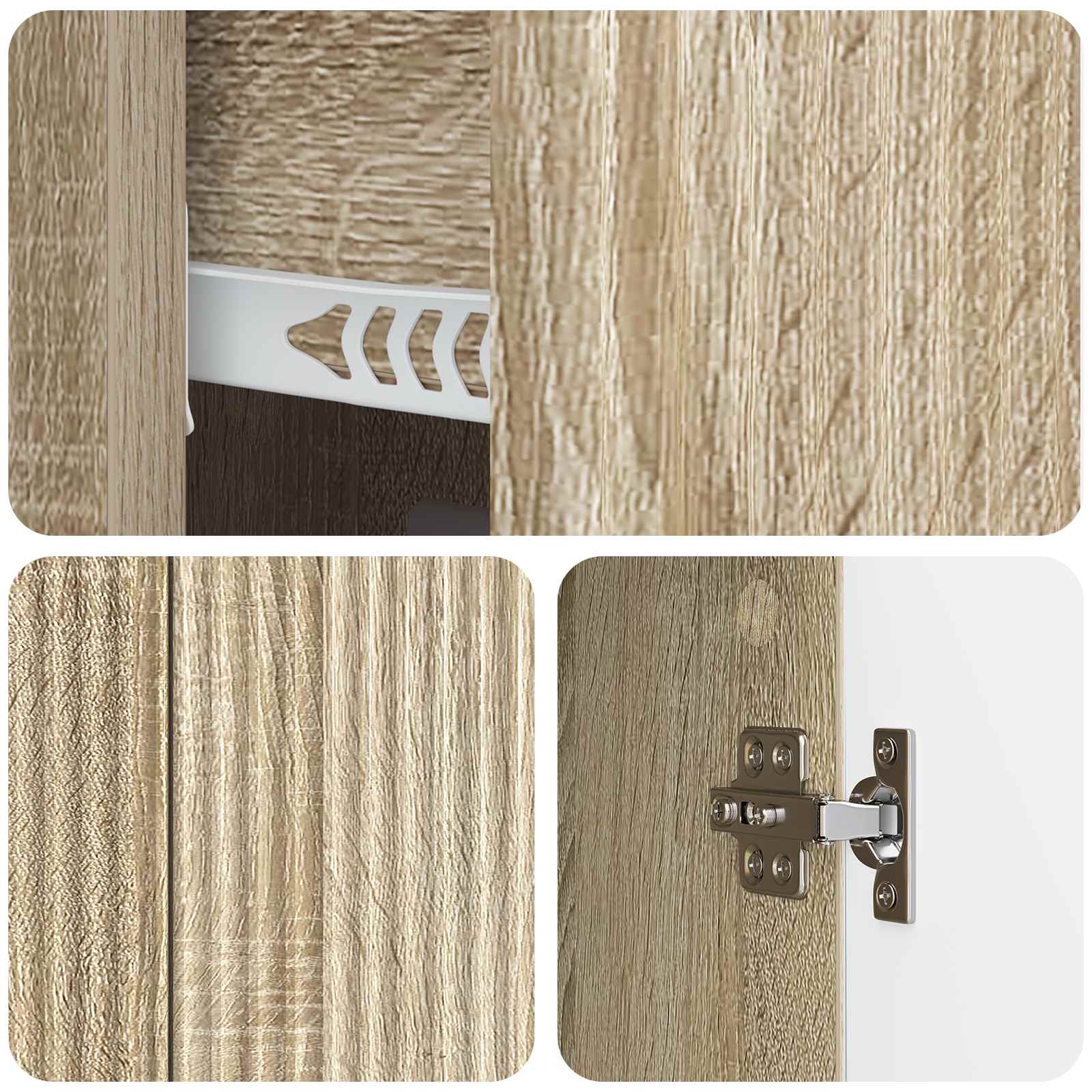 Credenza Rovere Sonoma 89 x 34,5 x 60 cm Legno ingegnerizzato | homemem39