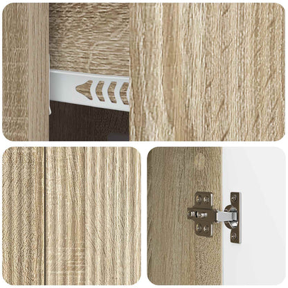 Credenza Rovere Sonoma 89 x 34,5 x 60 cm Legno ingegnerizzato | homemem39