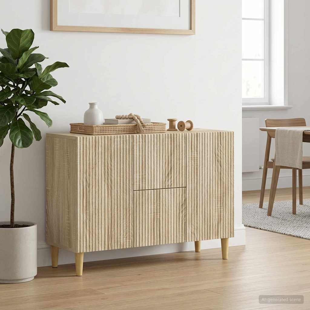 Credenza Rovere Sonoma 89 x 34,5 x 60 cm Legno ingegnerizzato