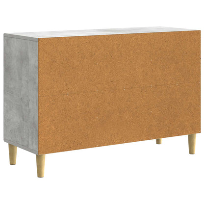 Credenza Grigio Cemento 89 x 34,5 x 60 cm Legno ingegnerizzato | homemem39