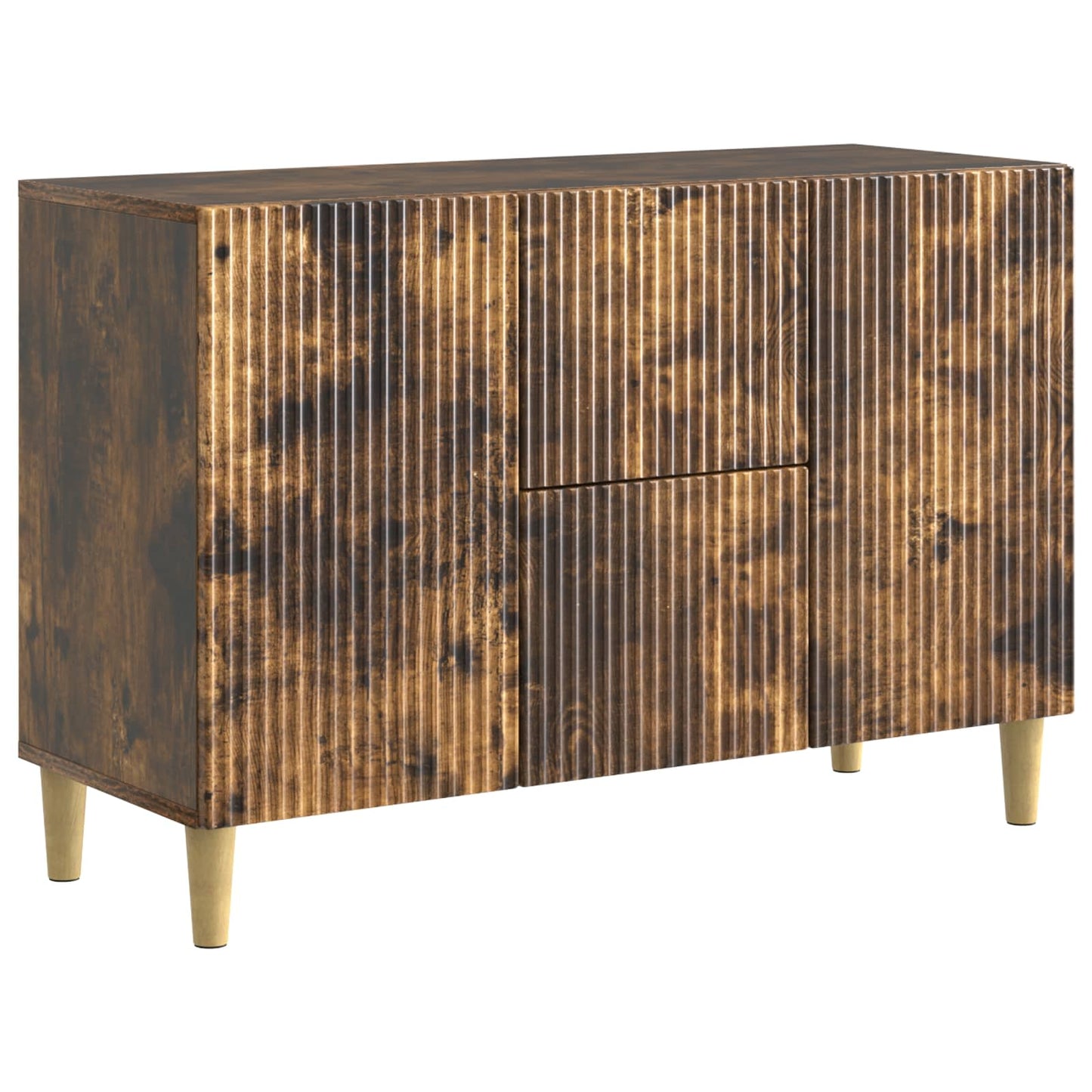 Credenza Rovere Fumo 89 x 34,5 x 60 cm Legno ingegnerizzato