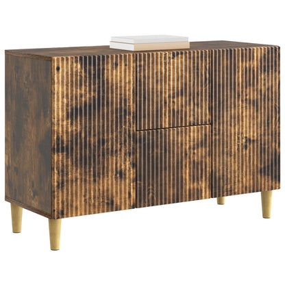 Credenza Rovere Fumo 89 x 34,5 x 60 cm Legno ingegnerizzato