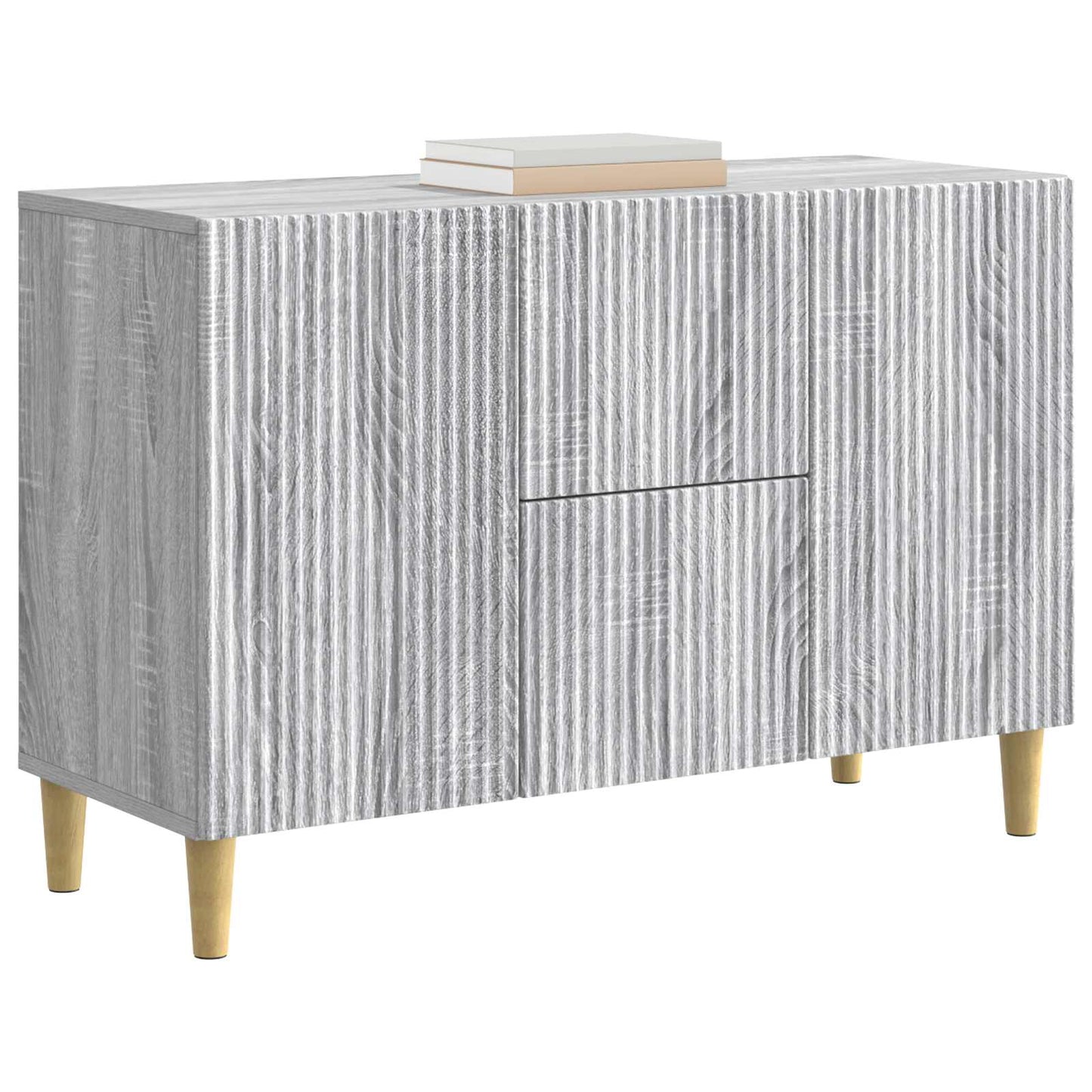 Credenza Grigio Sonoma 89 x 34,5 x 60 cm Legno ingegnerizzato